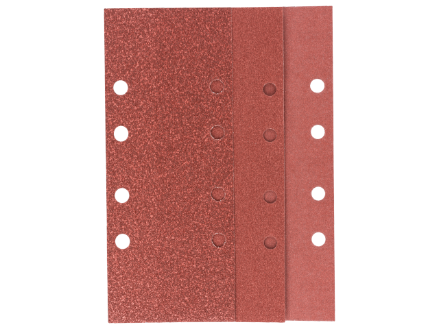 10-delni komplet brusilnih listov Bosch za vibracijski brusilnik, Dimenzije: 93x185mm, Zrnatost: 60, 120, 180, 2609256B00